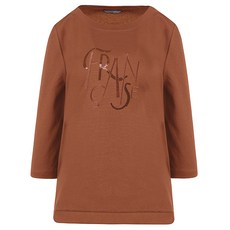 샤트렌 여성용 라운드넥 스팽글 티셔츠 HCCWTS211