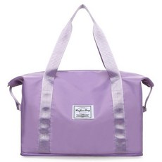 엘쏘 헬스 운동복 보부상 가방, 라이트퍼플, 1개