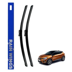 RAIN WINGS 原廠型 軟骨雨刷 前雨刷組 Renault Samsung Captur 1.3 / 1.5 TCe dCi 汽油 柴油