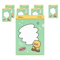 KAKAO FRIENDS 春植 L型文件夾, 8個, 綠色