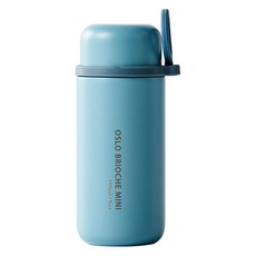 OSLO Brioche手提迷你保溫瓶, 天藍色, 1個, 150ml