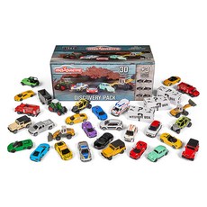 maJORETTE 美捷輪 Discovery 迷你車禮盒 30種 + 3p 迷你車遊戲組, 隨機出貨(3p 迷你車), 1個