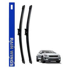 레인윙스 순정형 플랫와이퍼 전면세트 폴스타 2 싱글모터 / 듀얼모터 롱레인지 2022년~현재, 컨텐츠 참조