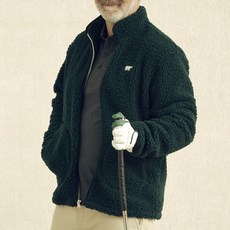 잭니클라우스 남성용 골프 컬러라인 플리스 집업 점퍼 LNTAW23611