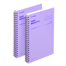 motemote 工作管理員 100DAYS 專案規劃器, 紫羅蘭, 2個