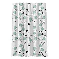 Block Mart 菊花浴簾, 混色, 1個