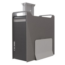 위니즈 데스크탑 받침대 높이조절형 PC홀더, 화이트, 1개