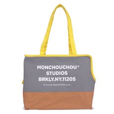 MONCHOUCHOU 寵物布魯克林工作室包, 1個, 灰色