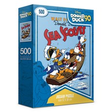 PUZZLE LIFE 迪士尼唐老鴨拼圖, D543, 500件, 1個