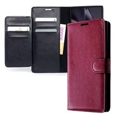 워너프 아트 오스트리치 다이어리 휴대폰 케이스