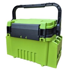 Silvercast 釣魚工具箱 6L, 綠色, 1個