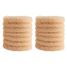 알로데 보들한 모루 공예용 털 철사 2m 2p 세트, 03 카라멜, 1세트