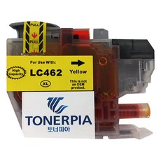 TONERPIA Brother 相容墨水匣 LC462XL, 1個, 黃色
