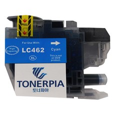 TONERPIA Brother 相容墨水匣 LC462XL, 1個, 藍色