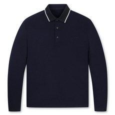 잭니클라우스 남성용 골프 솔리드 폴로 긴팔 티셔츠 LNTAW23121