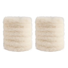 알로데 보들한 모루 공예용 털 철사 2m 2p 세트, 02 베이지, 1세트