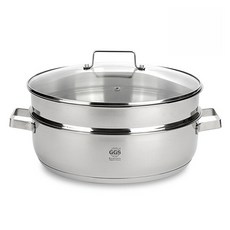 GGS 不鏽鋼蒸鍋, 1個, 30cm