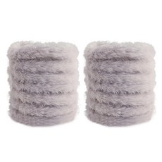 알로데 보들한 모루 공예용 털 철사 2m 2p 세트, 06 라이트그레이, 1세트