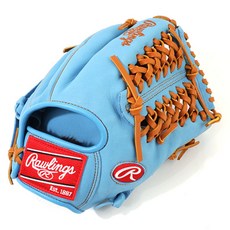 Rawlings HOH 特別訂製 右投用 GH4WXHD206-4-CB-TAN, 1個, 哥倫比亞藍 + 棕褐色
