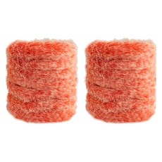 알로데 믹스컬러 보들한 모루 공예 철사 2m 2p 세트, 05 오렌지, 1세트