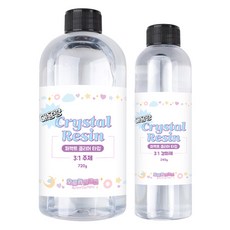 Aurora Decoden 大容量水晶樹脂3:1完美透明型底座720g+硬化劑240g套裝, 單一顏色, 1個