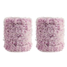 Allode 混色柔軟毛根工藝鐵絲 2m 2入組, 02 紫色, 1套