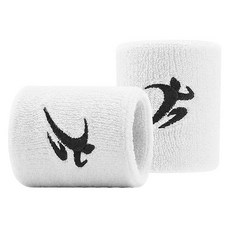 렉스치 패션 스포츠 손목 보호대, 2개, 화이트