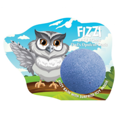 Saboo 泡沫沐浴球 OWL'S OPULENT OASIS 貓頭鷹的華麗綠洲 內附驚喜小公仔, 1顆, 100g