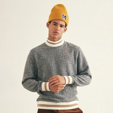 잭니클라우스 남성용 골프 컬러 블록 하프넥 티셔츠 LNTAW23321