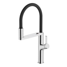 BeKjO 廚房水槽直噴水龍頭鍍鉻 NILE500, 1個