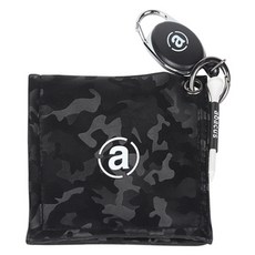 abacus 迷彩高爾夫球伸縮清潔器 AS01TWU0101, 1個, AS01TWU0101 黑色