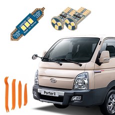 CARTEM Luna LED汽車內裝燈全套, 1套, 現代 Porter 2 一般型 2013年~2019年