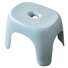 Block Mart 馬卡龍色簡約浴室椅, 藍色