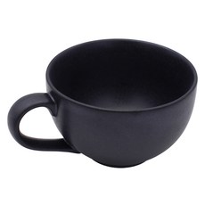 Dalsogum 咖啡馬克杯 霧面 350ml, 1個, 黑色