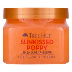TREE HUT 乳木果糖磨砂膏 陽光罌粟, 510g, 1個