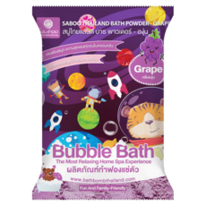 Saboo 泡沫沐浴粉 GRAPE 葡萄, 100g, 1包