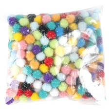 Uniart 閃亮毛球 20mm, 1個, 混色