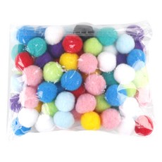 Uniart 毛球 40mm, 1個, 混合顏色