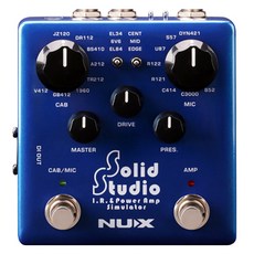 Nux NUX Solid Studio IR 與 Power Amp 擴大機模擬器 效果器 NSS-5, 1個, 僅主機, 單一商品