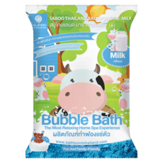Saboo 泡沫沐浴粉 MILK 牛奶 100g 3歲以上適用, 1包