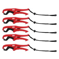 SAPA 漂浮魚嘴夾, 紅色, 5個