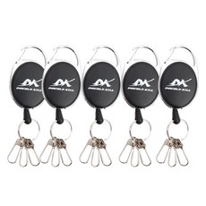 SAPA Double Kill 登山扣伸縮扣, 黑色, 5個