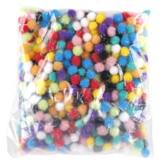 Uniart 閃亮毛球 12mm, 1個, 混合色