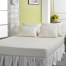 아이닉스 대우침장 순면 홑겹 침대 매트리스 커버