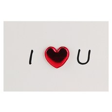 Maket Gamseong 立體愛心卡片, 我愛你, 10個