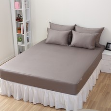 아이닉스 대우침장 순면 홑겹 침대 매트리스 커버