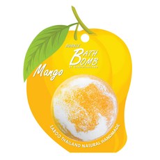Saboo 台灣公司貨 泡泡沐浴球 MANGO 芒果, 150g, 1顆
