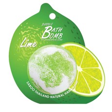 Saboo 萊姆泡泡沐浴球 含高品質精油和香料, 150g, 1顆