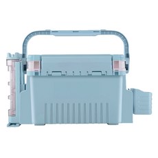 Silvercast 釣魚工具箱 11L + 3層滑動釣竿架 + 杯架組, 1套, 藍色