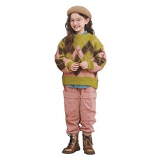 jkids 女童Hello針織衫 J7656